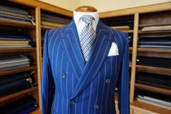 Blue Stripe Suit